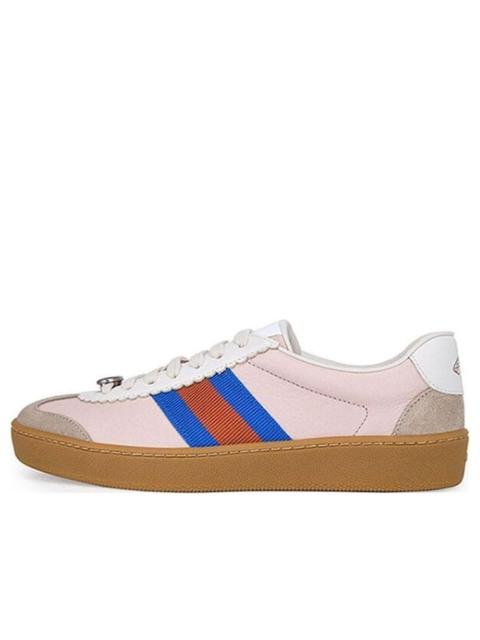 (WMNS) Gucci G74 Web Casual Shoes Pink Blue 624484-0PV20-9561