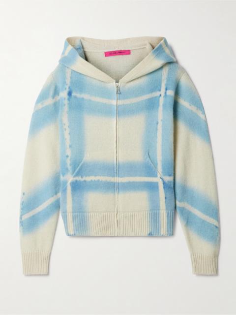 Tie-dyed Cashmere Hoodie