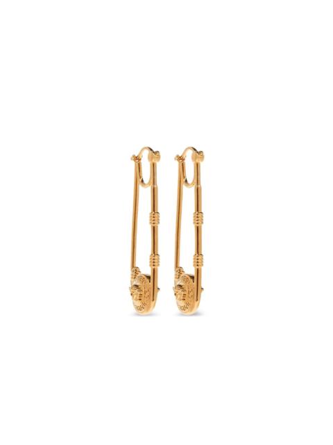 safety pin earrings