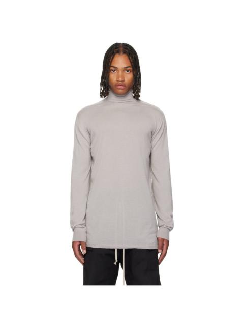 Gray Concordians Oversized Turtle Sweater