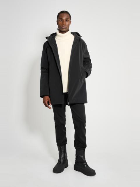 Stockholm Matte Winter Coat Black
