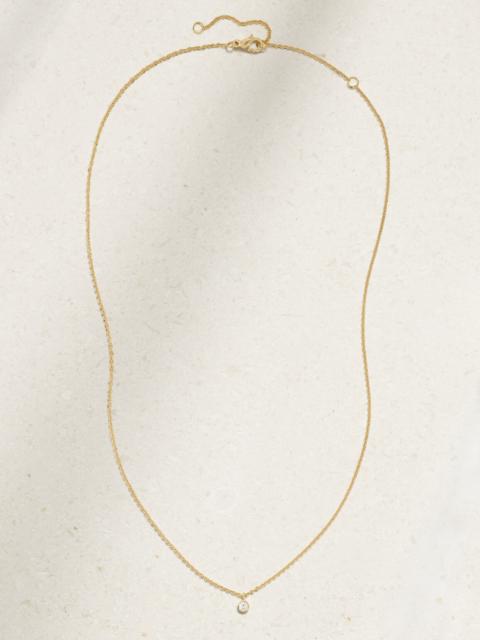 My First De Beers Clea 18-karat Gold Diamond Necklace