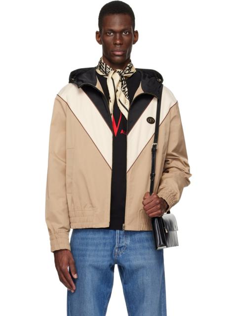 Beige VLogo Signature Jacket