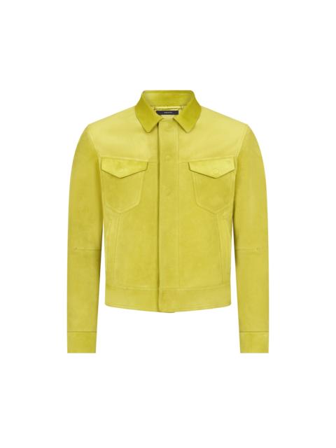 CASHMERE SUEDE WESTERN JACKET