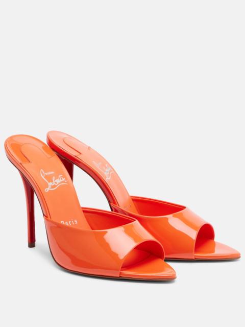 Miss Z patent leather mules