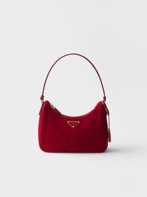 Prada Re-Edition 2005 suede mini-bag