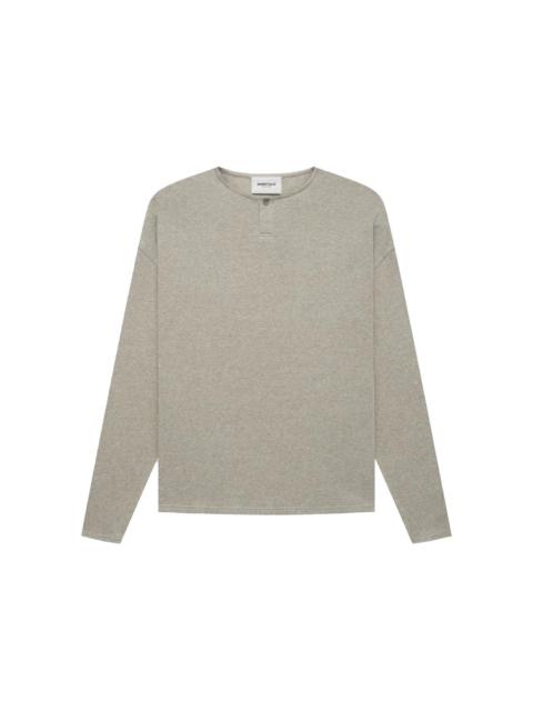 Fear of God Essentials Thermal L/S Henley Heather