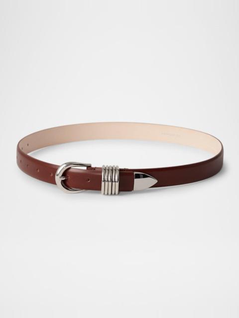 Hollyhock Suede Belt