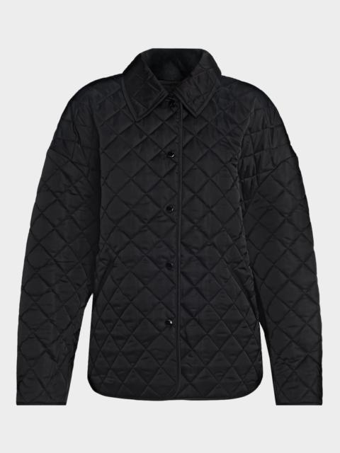 Collared Quilted Jacket