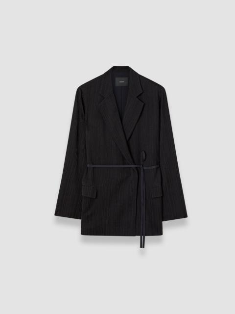 Amelot Pleat Jacquard Jacket