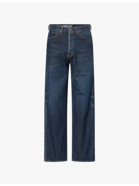 Social Sculpture Straight-Leg Denim Jeans