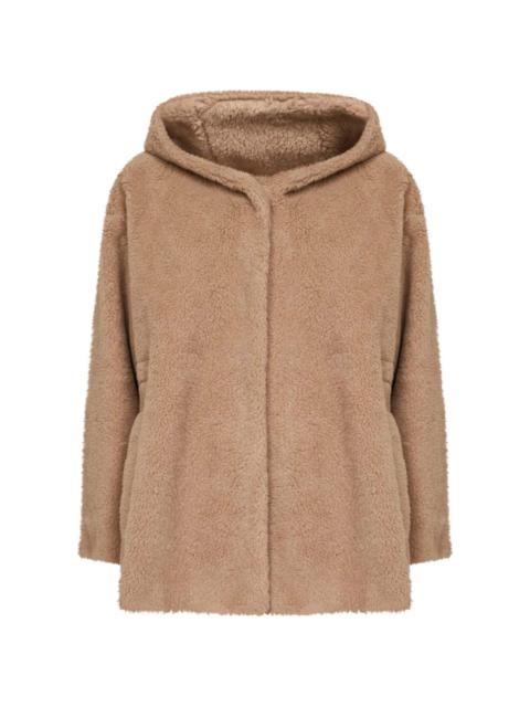 wool-blend coat