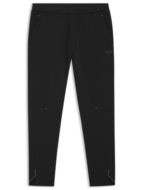 ACTIVE TRACKSUIT BOTTOMS IN STRETCH FABRIC WITH MOISTURE MANAGEMENT