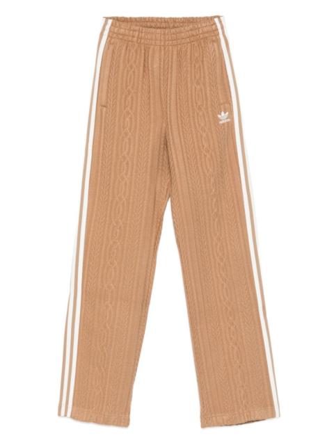three-stripe track pants