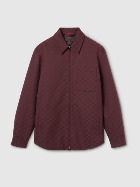 GG canvas zip jacket