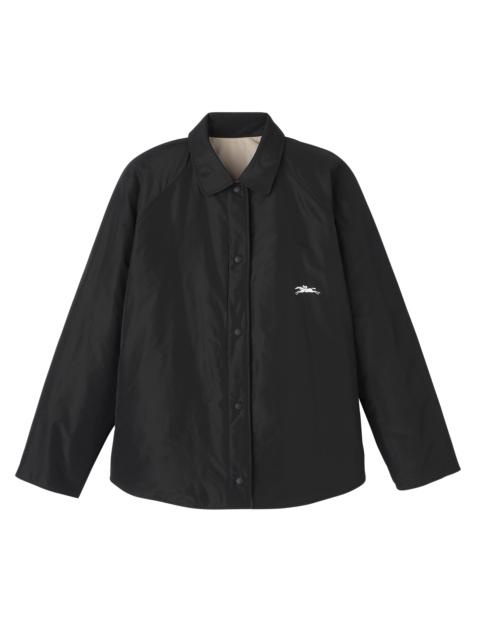 Padded blouson Black/Paper - Technical taffeta
