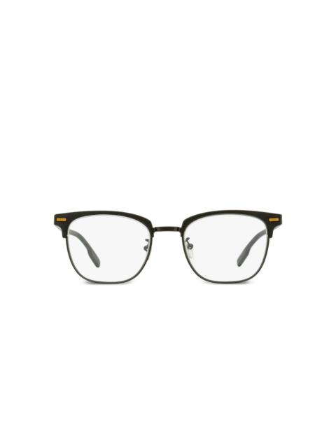 square-frame glasses