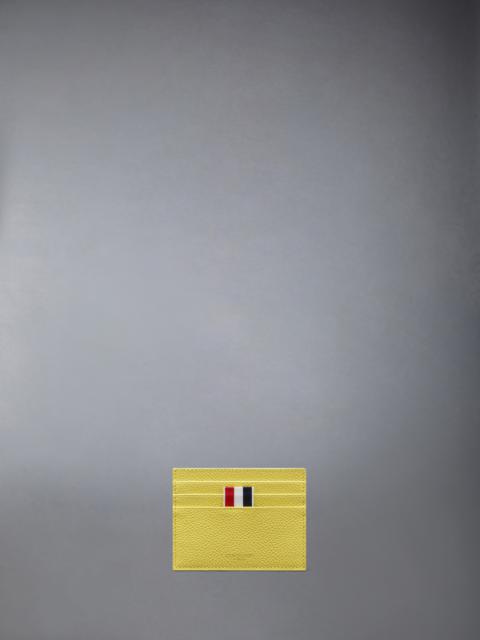 PEBBLE GRAIN NOTE COMPARTMENT CARD HOLDER