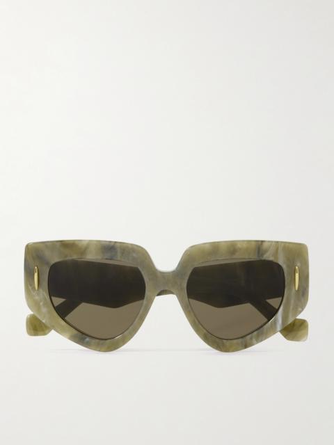 Cat-eye Acetate Sunglasses