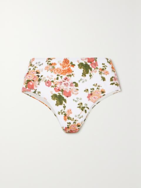 Briona Floral-print Bikini Briefs