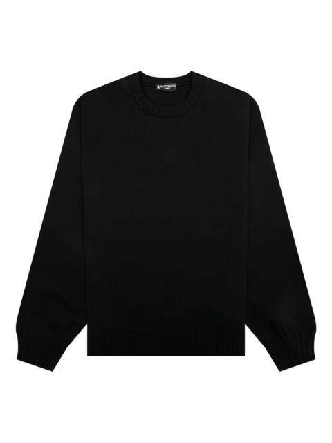 skull crossbones-embroidered sweater