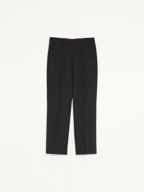 VALENTINO WOOL PANTS WITH CUFFS