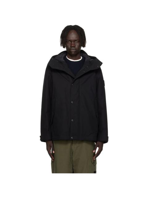 Black 4100105 Weatherproof Cotton Canvas Short Parka