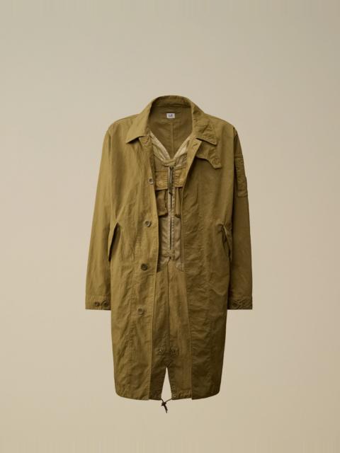 Twill Fishtail Lens Car Coat