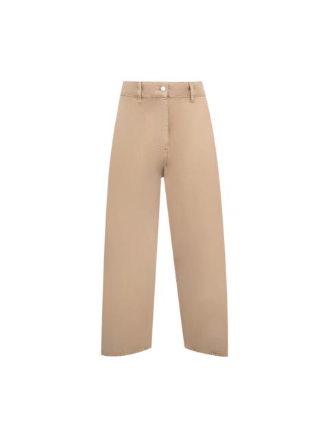 CHALCO WIDE CROP DENIM PANT