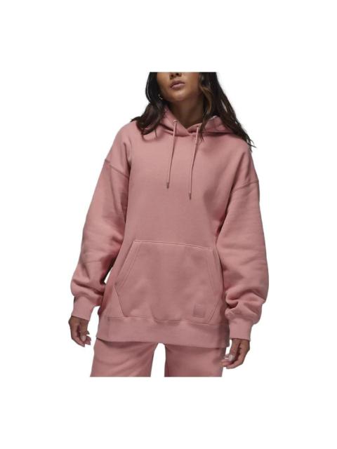 Air Jordan Flight MVP Fleece Pullover Hoodie 'Pink' FB5111-618