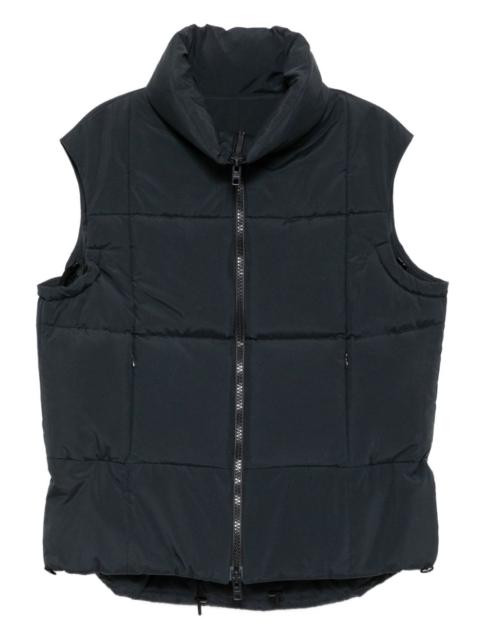 sleeveless puffer gilet