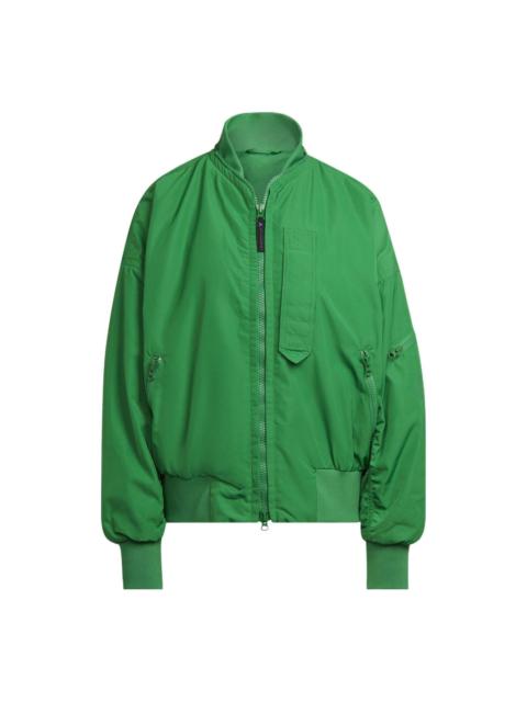 (WMNS) adidas by Stella McCartney Woven Bomber Jacket 'Green' HI0926
