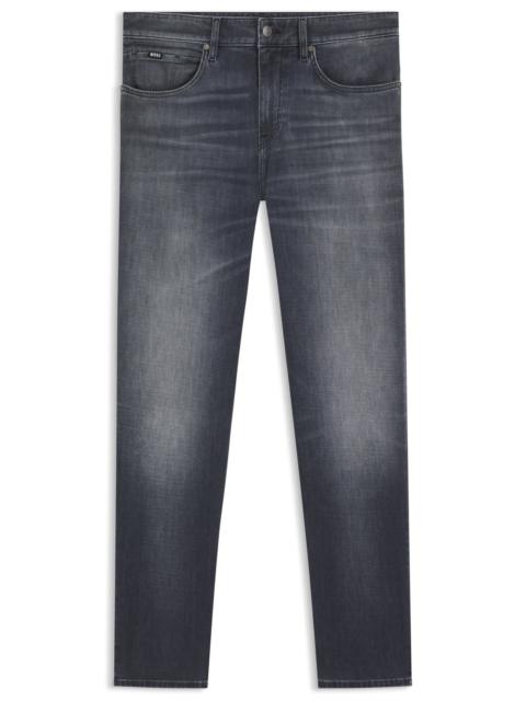 MAINE REGULAR-FIT JEANS IN GRAY ITALIAN DENIM