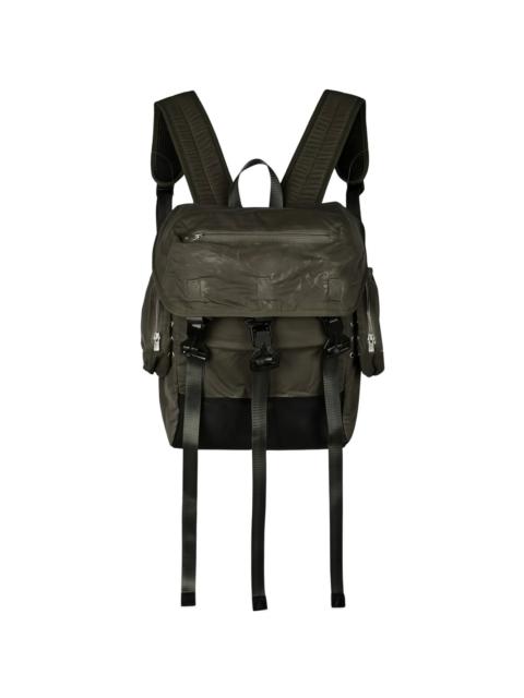 Parachute buckled backpack