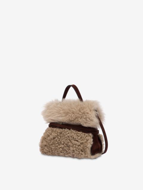 MOSCHINO TIE ME SMALL HANDBAG