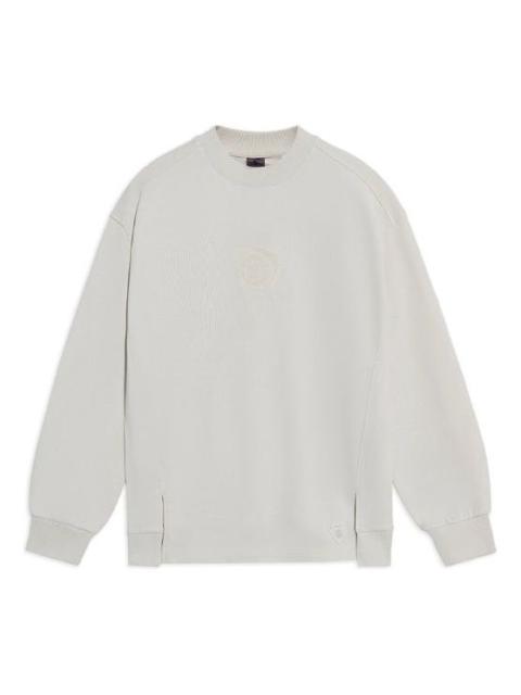 Li-Ning x Dragon Crossover Series Loose Round Neck Pullover 'White' AWDS301-1