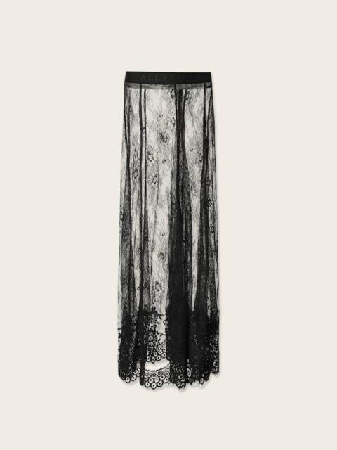 ARRAN LACE ANKLE LENGTH SKIRT