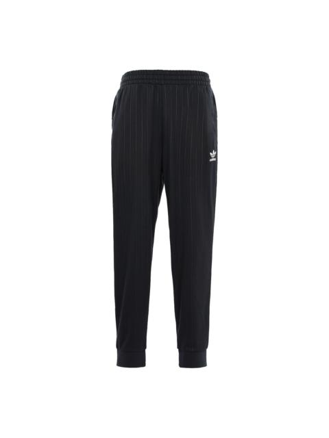 adidas originals Pinstripe Track Pants For Men Carbon DU0981