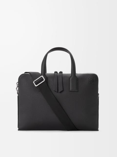 Goya thin briefcase in soft grained calfskin