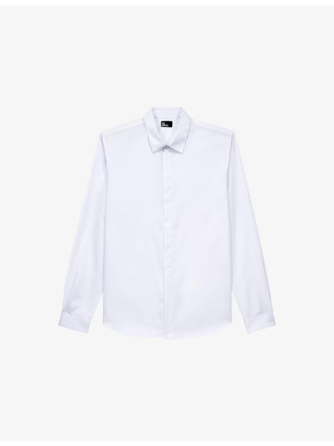 Regular-fit cotton shirt