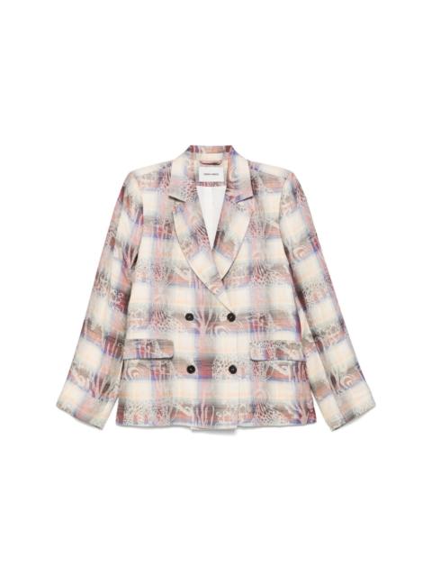 MOTIF BLAZER - 8 ARM CHECK CHARM