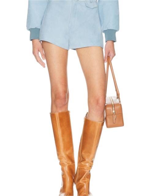 The Suede Micro Shorts