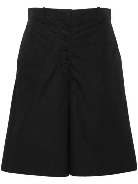 tailored cotton shorts