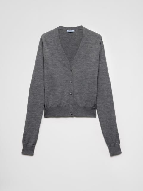 Wool cardigan