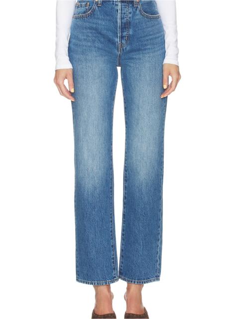 Cassie Super High Rise Straight Jeans