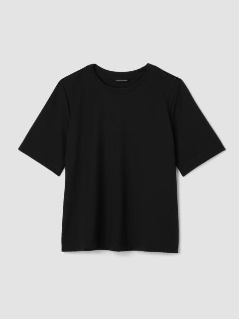 Lightweight Ponte Crew Neck Tee