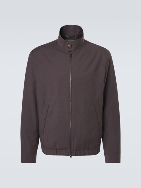 Impeccabile wool blouson jacket