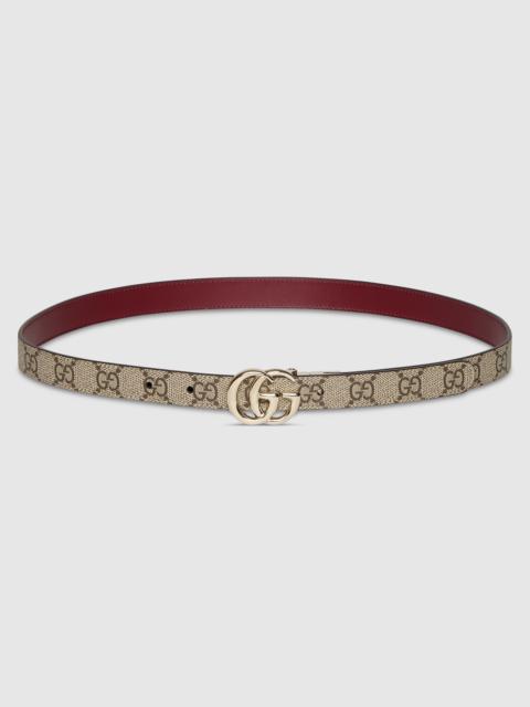 Reversible GG Marmont thin belt