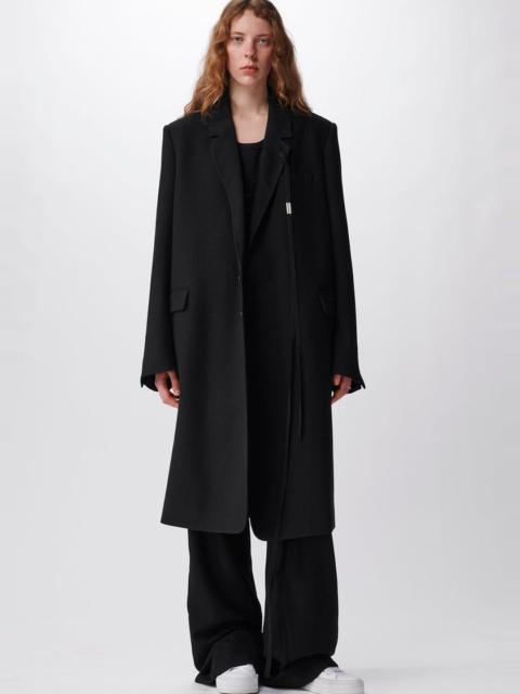 Veria Slouchy Long Jacket Brushed Wool