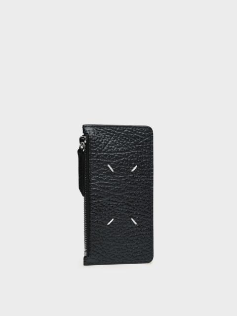 Four stitches cardholder wallet